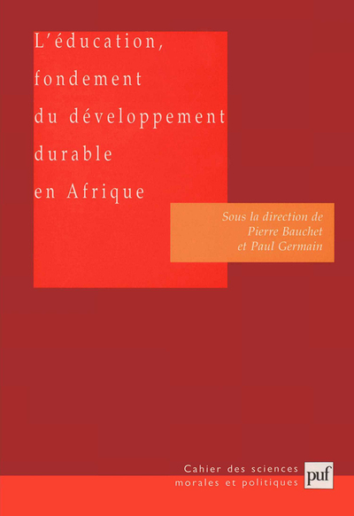 Image de L'éducation, fondement du développement durable en Afrique