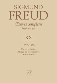 Picture of Œuvres complètes - psychanalyse - vol. XX : 1937-1939
