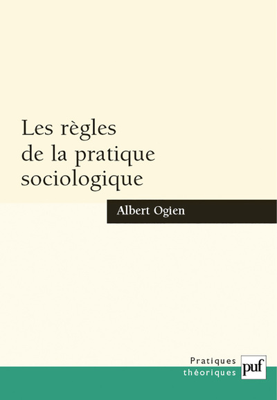 Picture of Les règles de la pratique sociologique