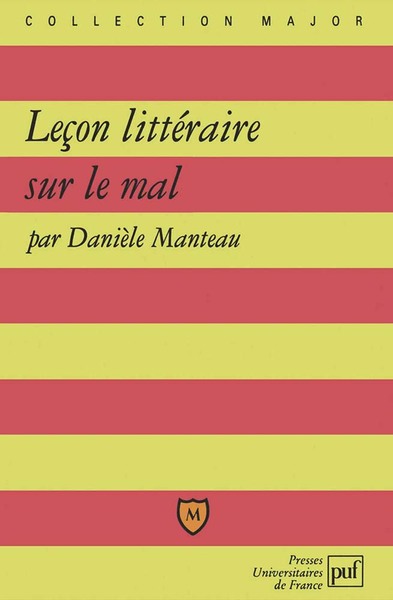 Image de Leçon littéraire sur le mal