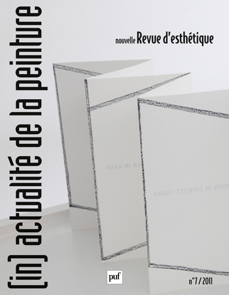 Picture of Nouvelle revue d'esthétique 2011, n° 7