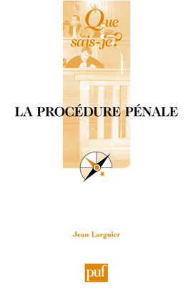 Picture of La procédure pénale