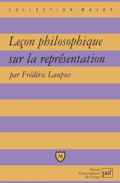 Image de Leçon philosophique sur la représentation