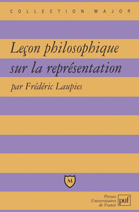 Picture of Leçon philosophique sur la représentation