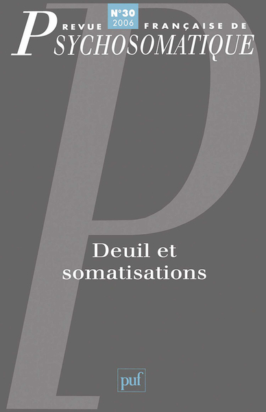Picture of Revue française de psychosomatique n° 30 (2006)