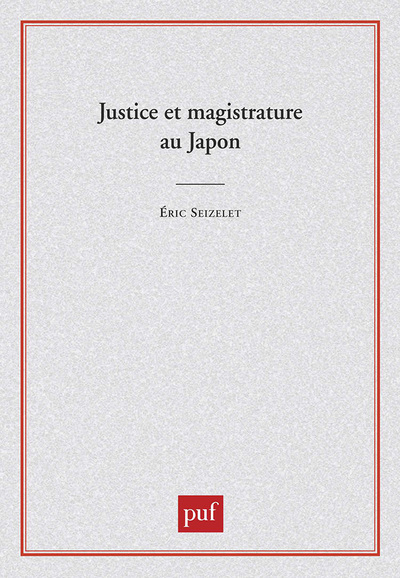 Picture of Justice et magistrature au Japon