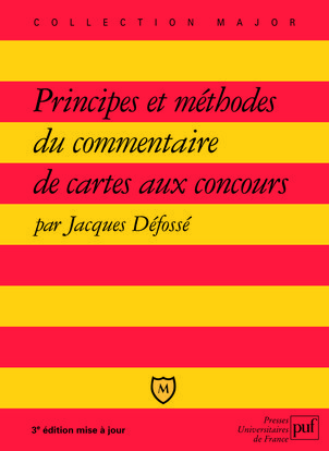Image de Principes et méthodes du commentaire de cartes aux concours