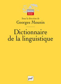 Image de Dictionnaire de la linguistique