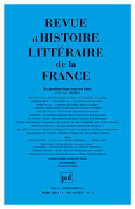 Image de RHLF 2012, n° 1