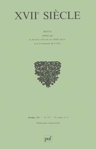 Image de XVIIe siècle 2007, n° 237