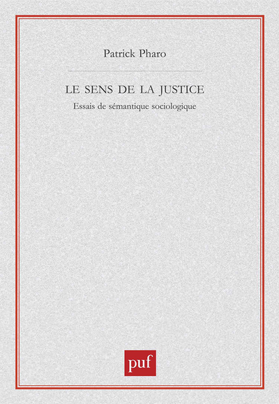 Picture of Le sens de la justice