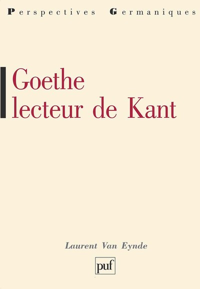 Image de Goethe lecteur de Kant