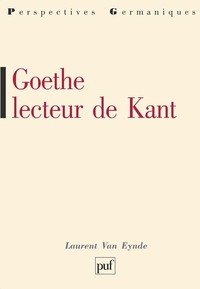 Image de Goethe lecteur de Kant