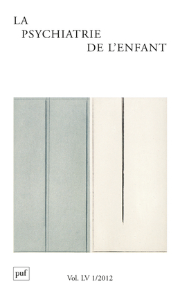 Picture of psychiatrie de l'enfant 2012, vol. 55 (1)