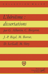 Picture of L'héroisme : dissertations