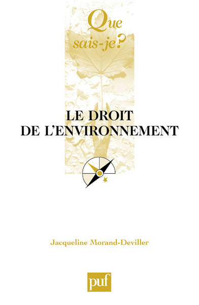 Image de Le droit de l'environnement