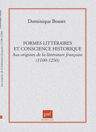 Picture of Historicité des genres et formes littéraires