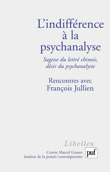 Picture of L'indifférence à la psychanalyse