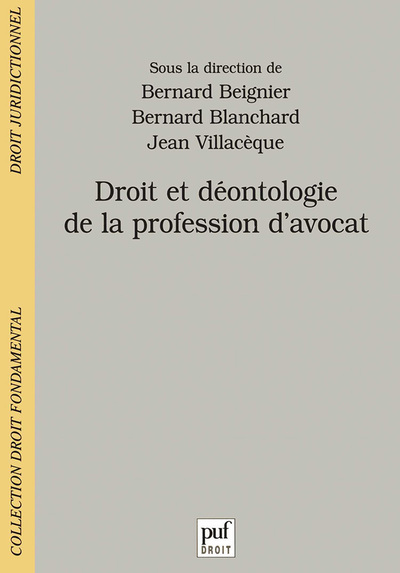 Picture of Droit et déontologie de la profession d'avocat