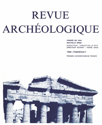 Image de Revue archéologique 1999, n° 1