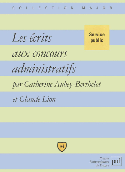 Picture of Les écrits aux concours administratifs