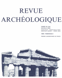 Picture of Revue archéologique 1999, n° 2