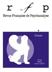 Image de RFP 2012, t. 76, n° 4