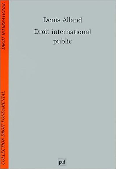 Picture of Droit international public