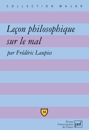 Picture of Leçon philosophique sur le mal