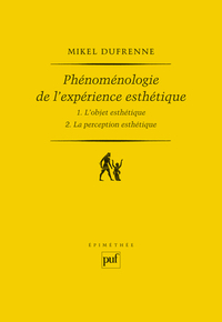 Picture of Phénoménologie de l'expérience esthétique (2 volumes)