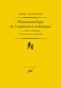 Image de Phénoménologie de l'expérience esthétique (2 volumes)