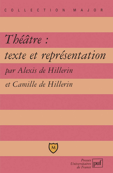 Picture of Théâtre : texte et représentation