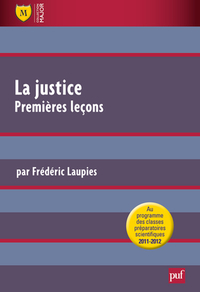 Picture of La justice. Premières leçons