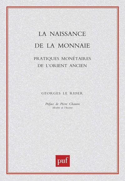 Image de La naissance de la monnaie