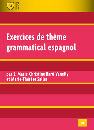 Picture of Exercices de thème grammatical espagnol