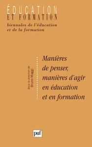 Image de Manières de penser, manières d'agir en éducation et en formation