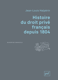 Picture of Histoire du droit privé français depuis 1804