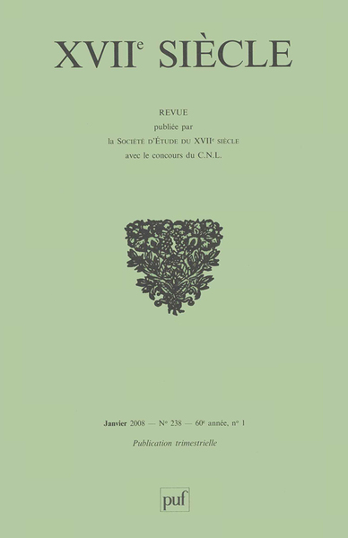 Picture of XVIIe siècle 2008, n° 238