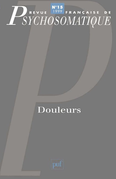 Image de Revue française de psychosomatique n° 15 (1999)