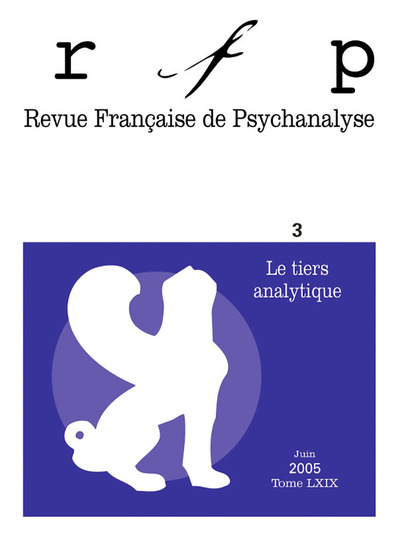 Picture of RFP 2005, t. 69, n° 3