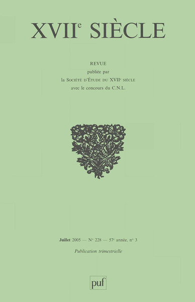 Image de XVIIe siècle 2005, n° 228