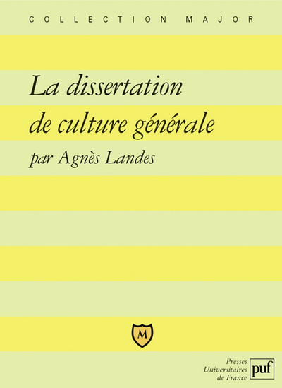 Picture of La dissertation de culture générale