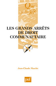 Picture of Les grands arrêts de droit communautaire