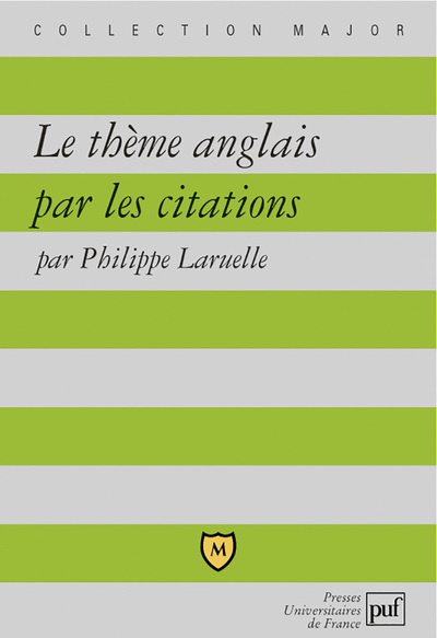 Picture of Le thème anglais par les citations