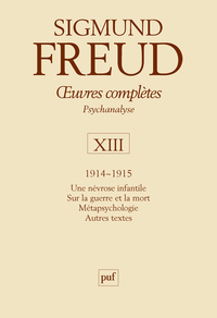 Picture of Œuvres complètes - psychanalyse - vol. XIII : 1914-1915