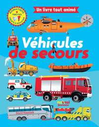 Image de Un livre tout animé - Véhicules de secours