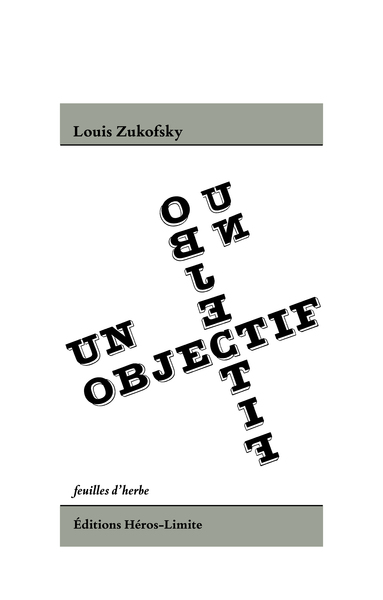 Picture of Un objectif & autres essais