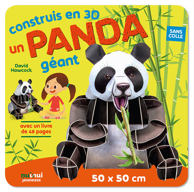 Image de Construis en 3D un panda geant