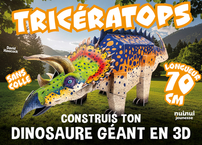 Picture of Tricératops - Construis ton dinosaure géant en 3D