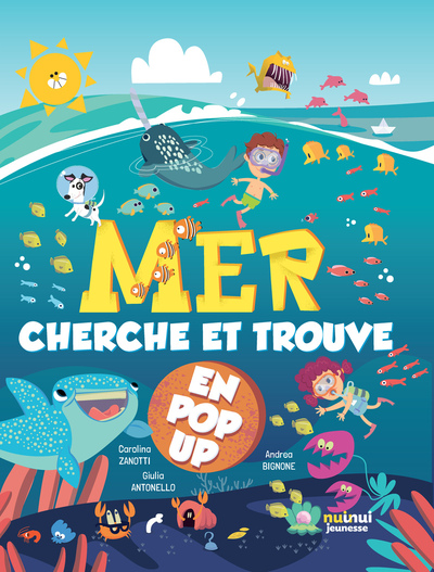 Image de Mer - Cherche et trouve pop-up